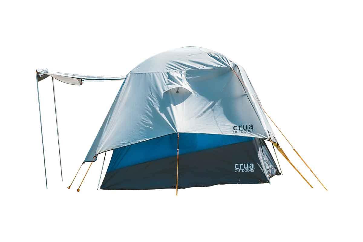Crua Outdoors Blue Xtent Maxx 2 - 3 Person Tent Lightweight Pop-up and Extendable