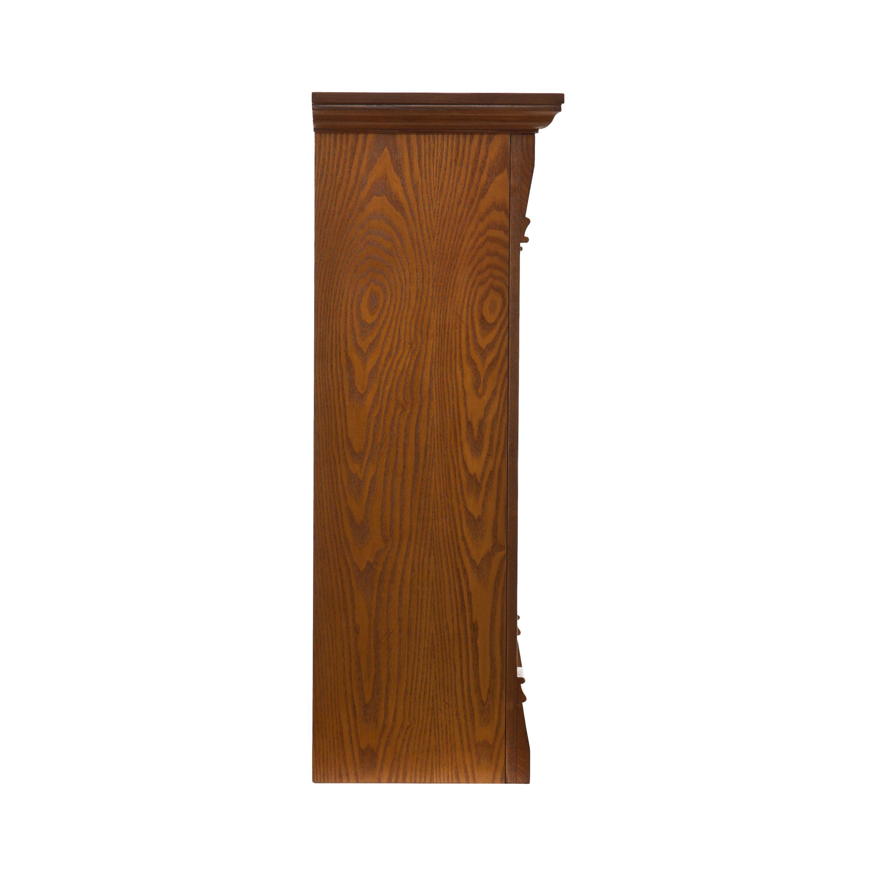 Southern Enterprises Elkmont Electric Fireplace - Salem Antique Oak