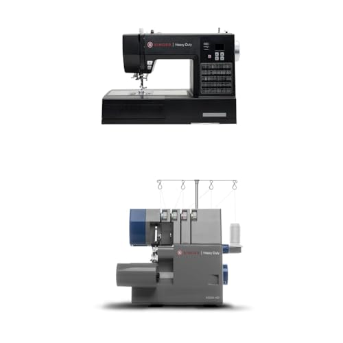 SINGER Heavy Duty 6620C Computerized Sewing Machine with Accessories | 215 Stitches, LCD Screen, Built-In Needle Threader | Easy Setup, Durable Metal Frame, Ideal for Clothes & Home Projects