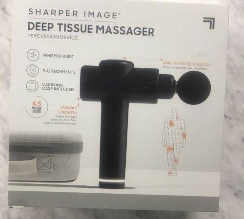 Sharper Image Deep Tissue Percussion Pro Massager