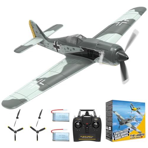 RC Plane 4-CH RC Airplane – RC Airplane Ready to Fly Upgrade P-40 Warhawk Remote Control Airplanes for Beginners Adult with Beginners with Xpilot Stabilization System