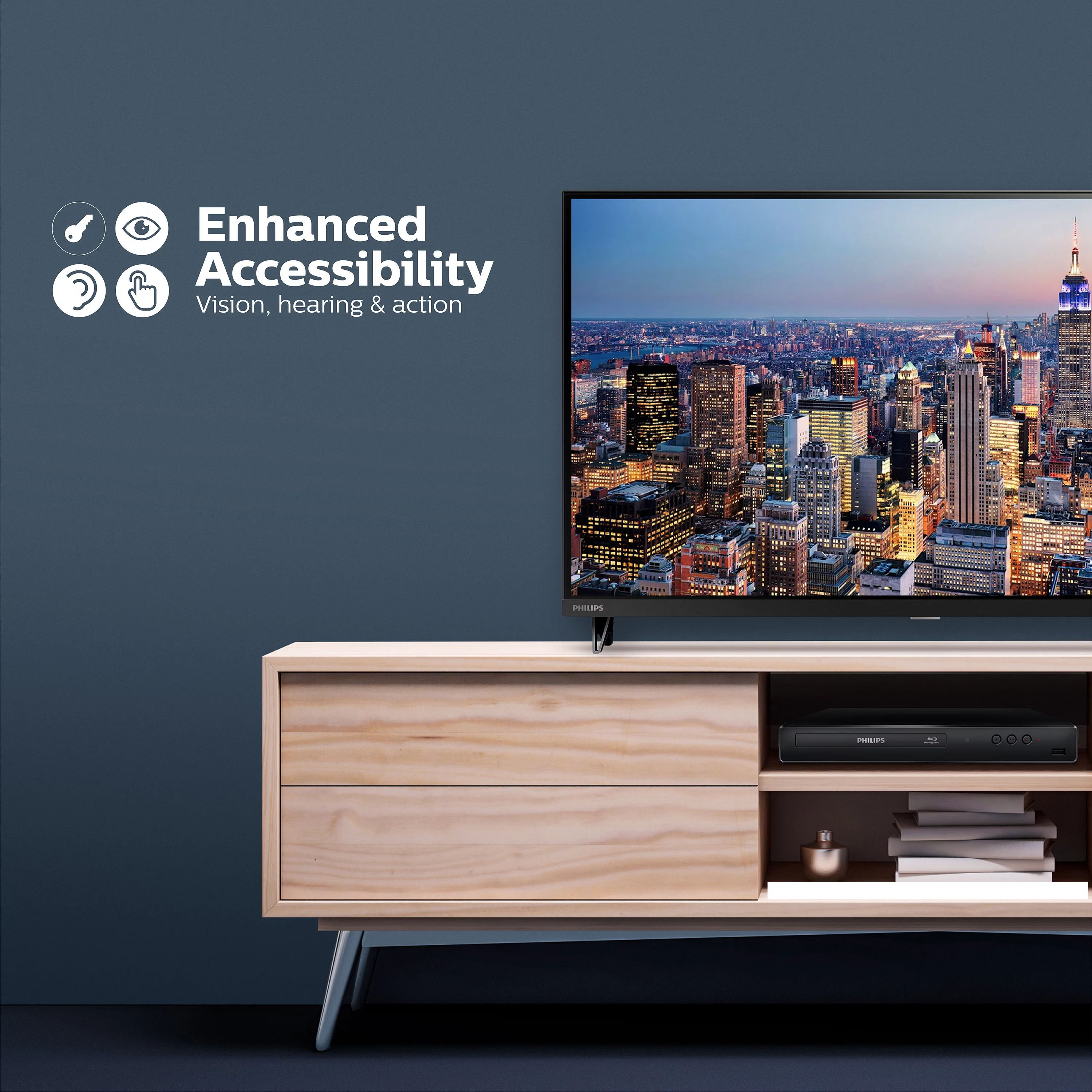 Philips Blu-Ray and DVD Player - BDP1502/F7