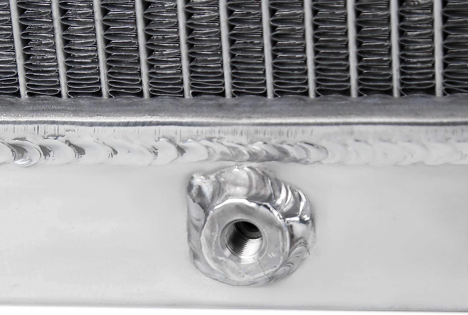 62mm 3Row Aluminum Radiator For 1955-1957 Chevy Bel Air Nomad V8 MT 1955 1956 1957
