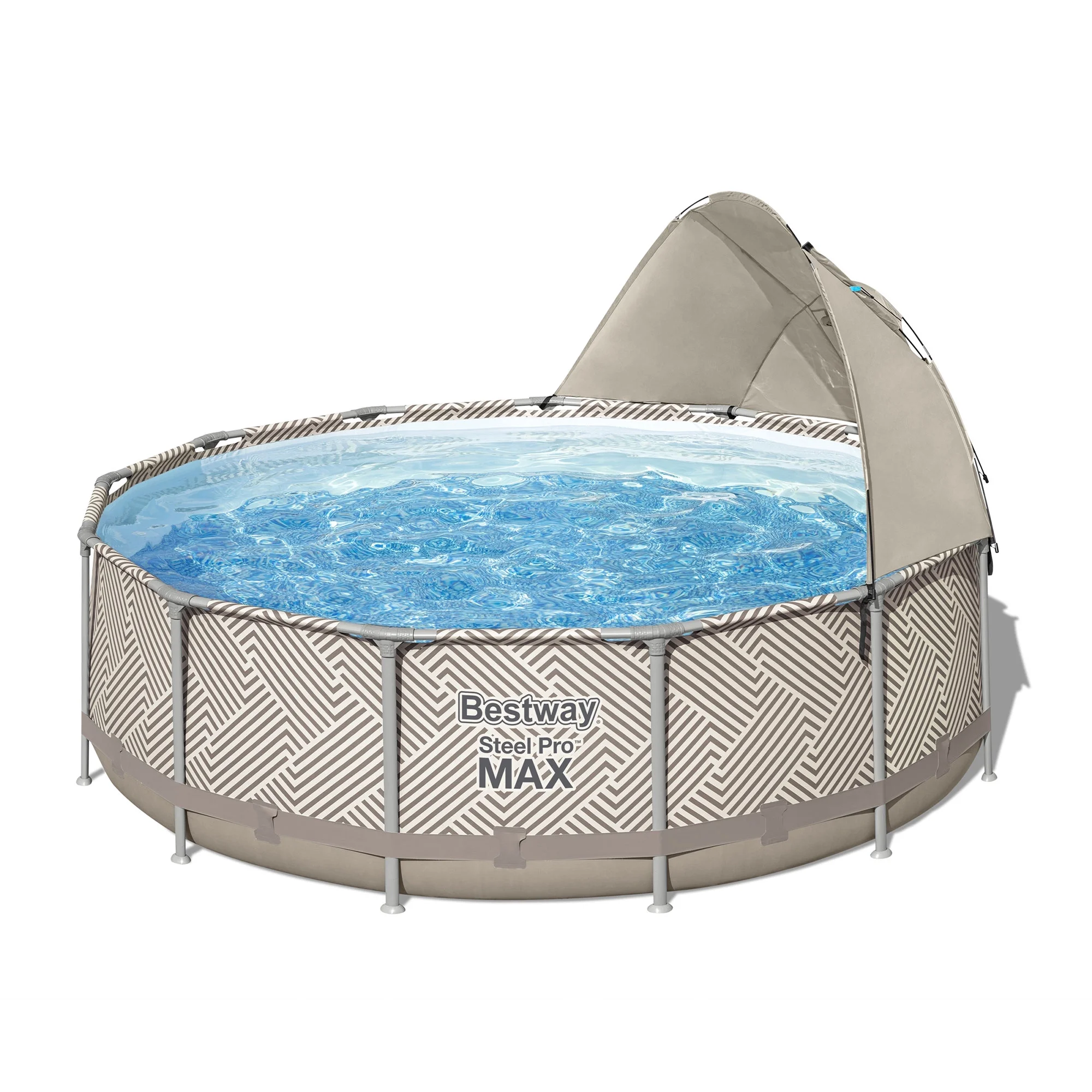 Bestway Steel Pro 13' x 42" Round Above Ground Pool Set w/DuraPlus Liner