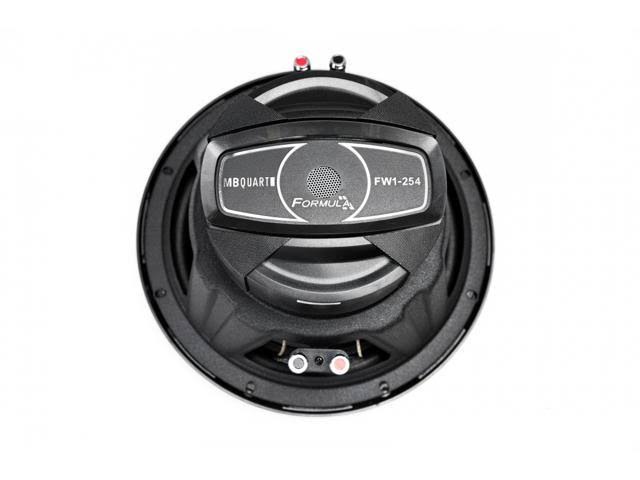MB Quart Formula Fw1-254 Bundle - Two 10 inch Dual Voice Coil 400 Watt Car Audio Subwoofers