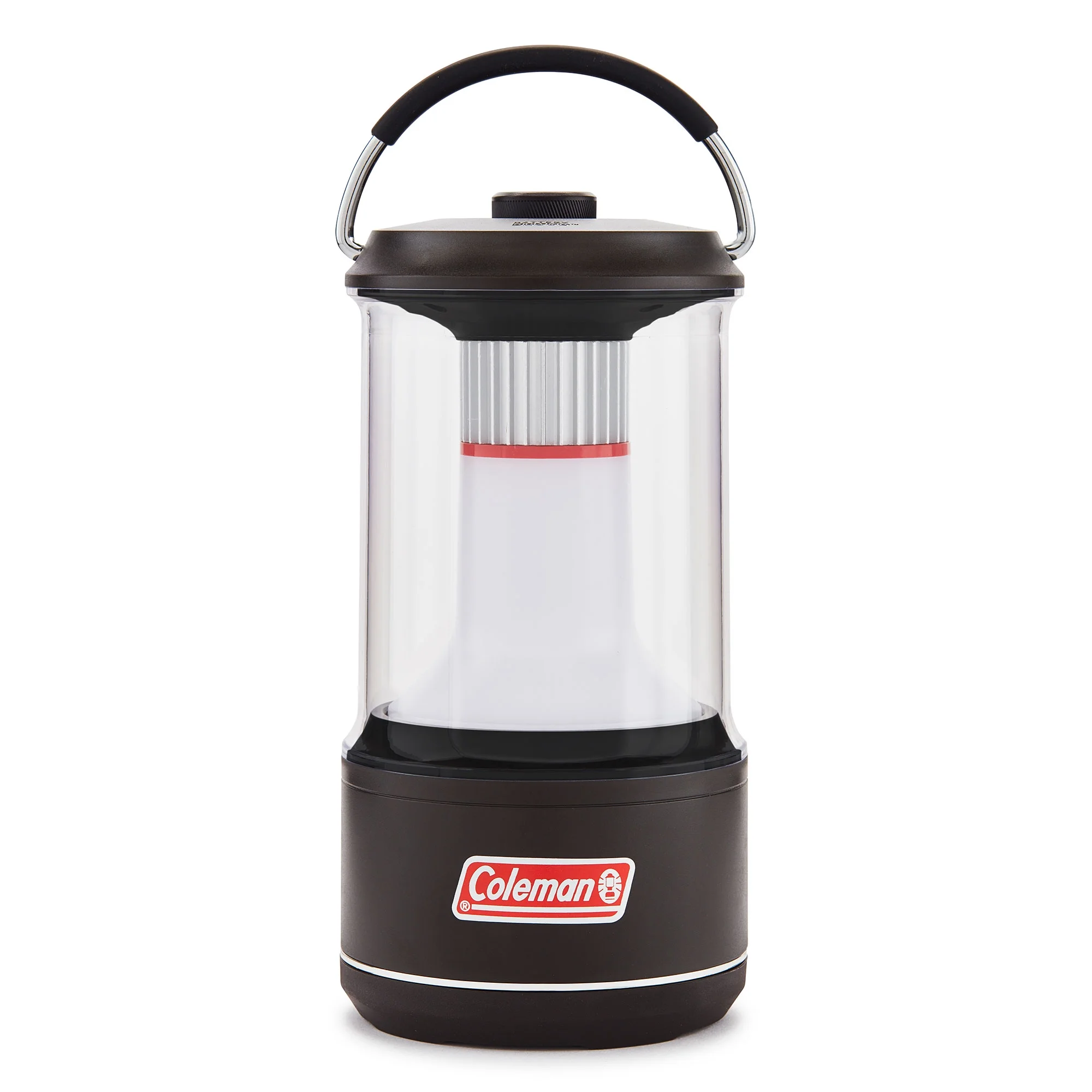 Coleman 800 Lumens LED Outdoor Camping Lantern w/BatteryGuard, Black,2 Pack