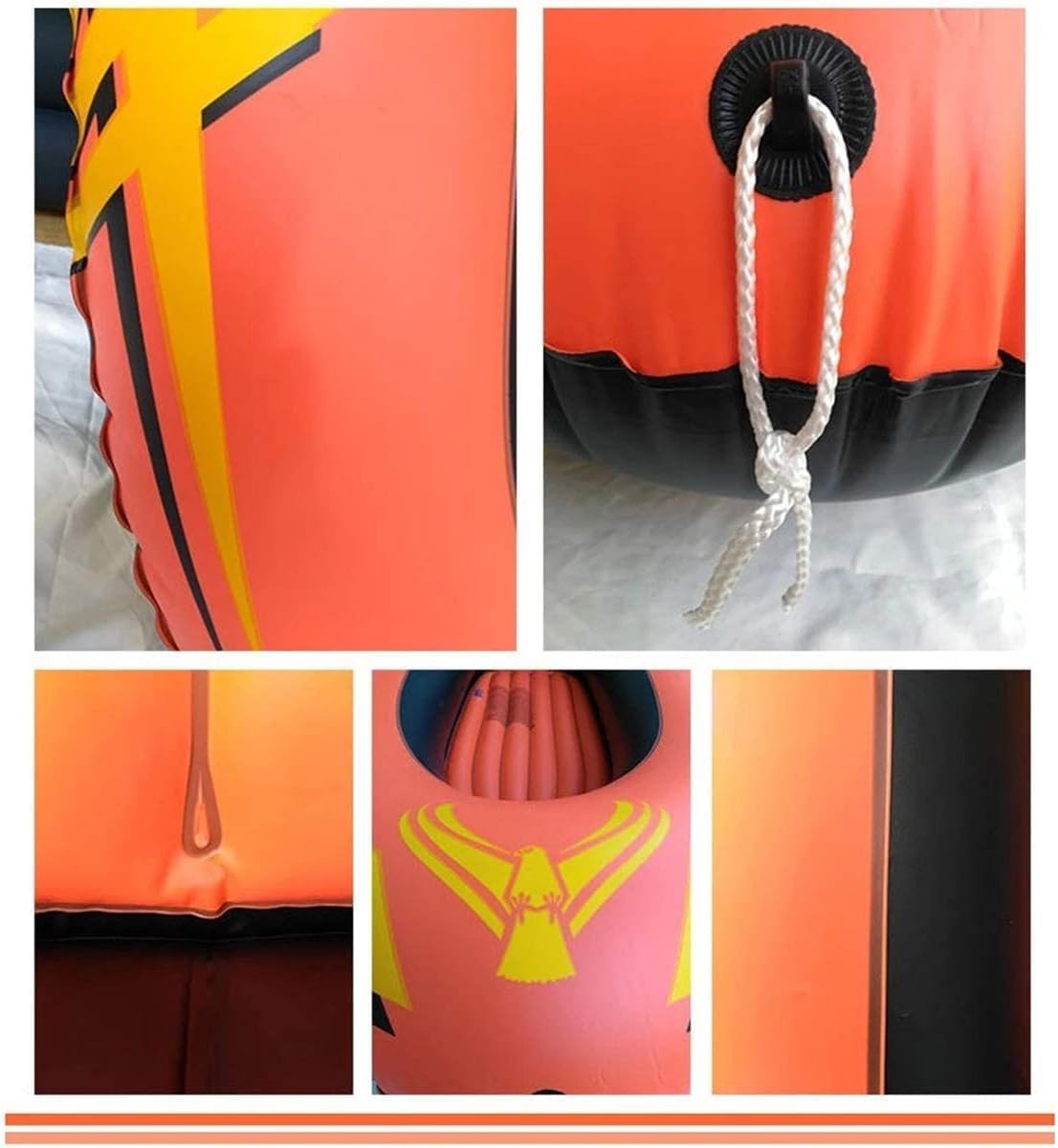 3Person Fishing Boat Inflatable Boat Group Kayak with Oar and Air Pump