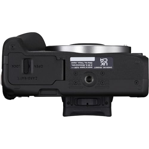 Canon EOS R50 Mirrorless Vlogging Camera (Black) w/RF-S18-45mm F4.5-6.3 is STM Lens (Renewed)