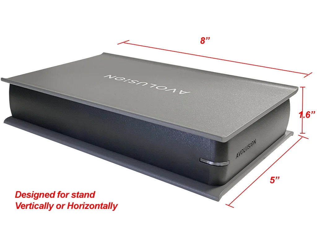 Avolusion PRO-5X Series 6TB USB 3.0 External Gaming Hard Drive for XBOX One Original, S & X (Grey) - 2 Year Warranty