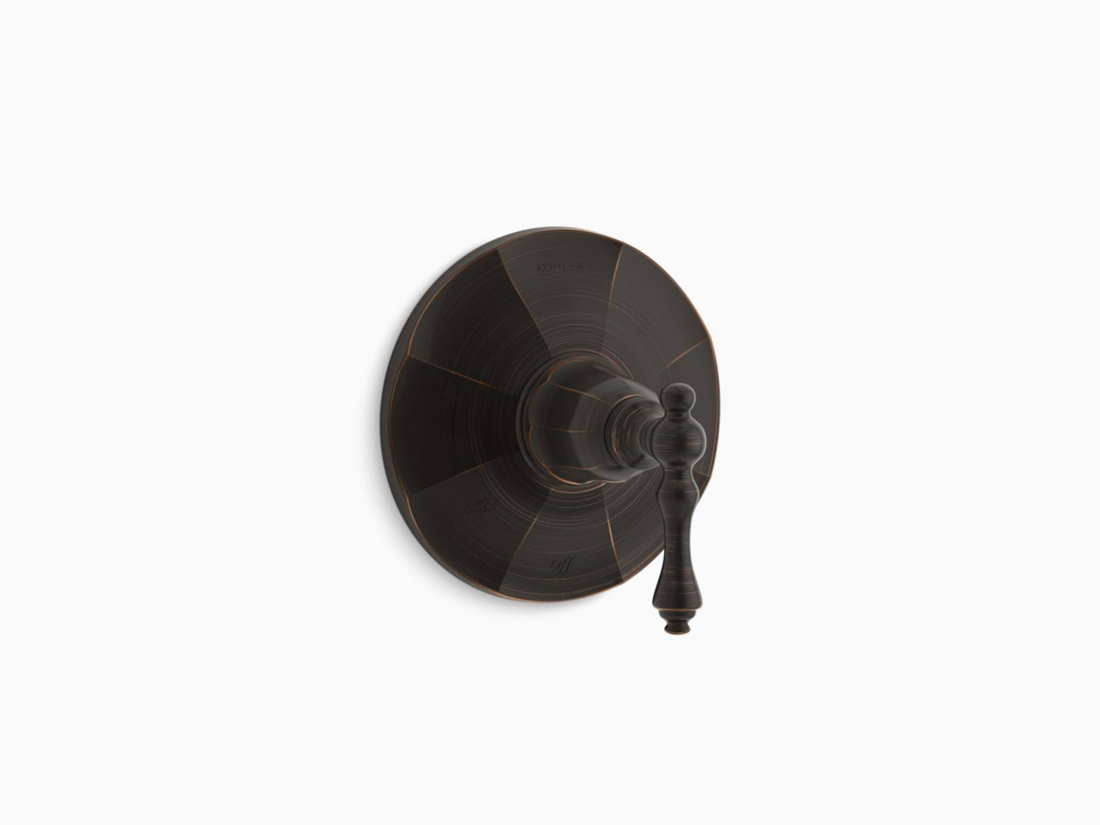 Kohler TS98762-4-2BZ Kelston Rite-Temp Valve Trim with Lever Handle - Oil-Rubbed Bronze