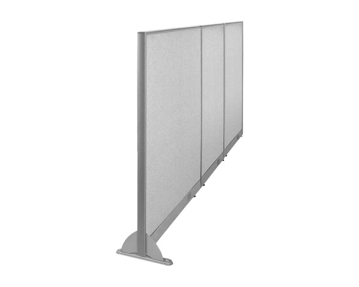 GOF 144"W x 72"H Wall Mounted Office Partition Cubicle Panel Room Divider