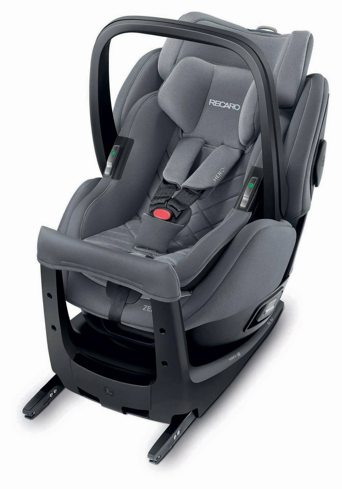 Recaro Zero.1 Elite i-Size Car Seat - Aluminium Grey
