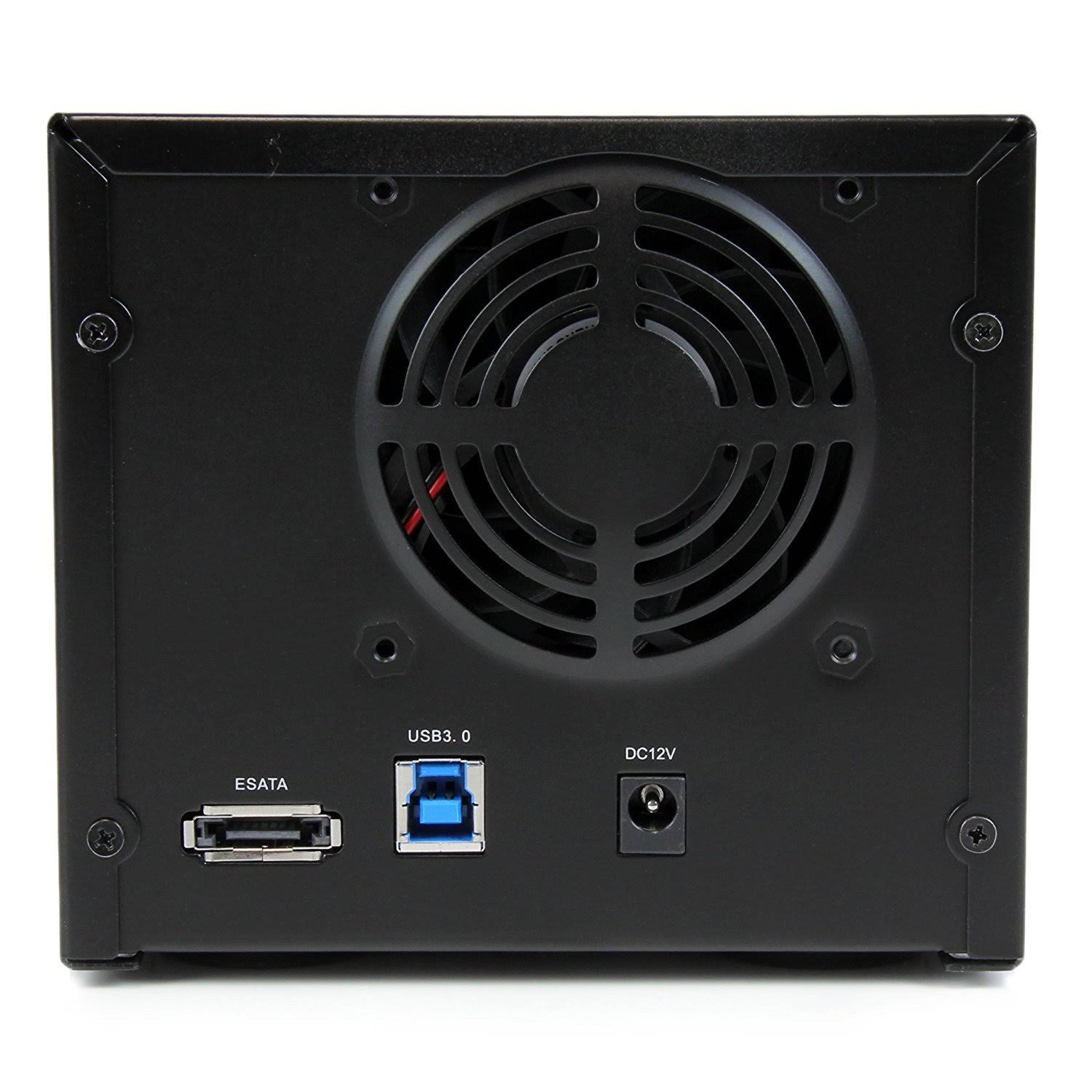 StarTech.com USB 3.0 / eSATA 8-Bay Hot-Swap 2.5/3.5x22 SATA III Hard Drive Enclosure with UASP - 8-Bay SATA 6 Gbps Enclosure for