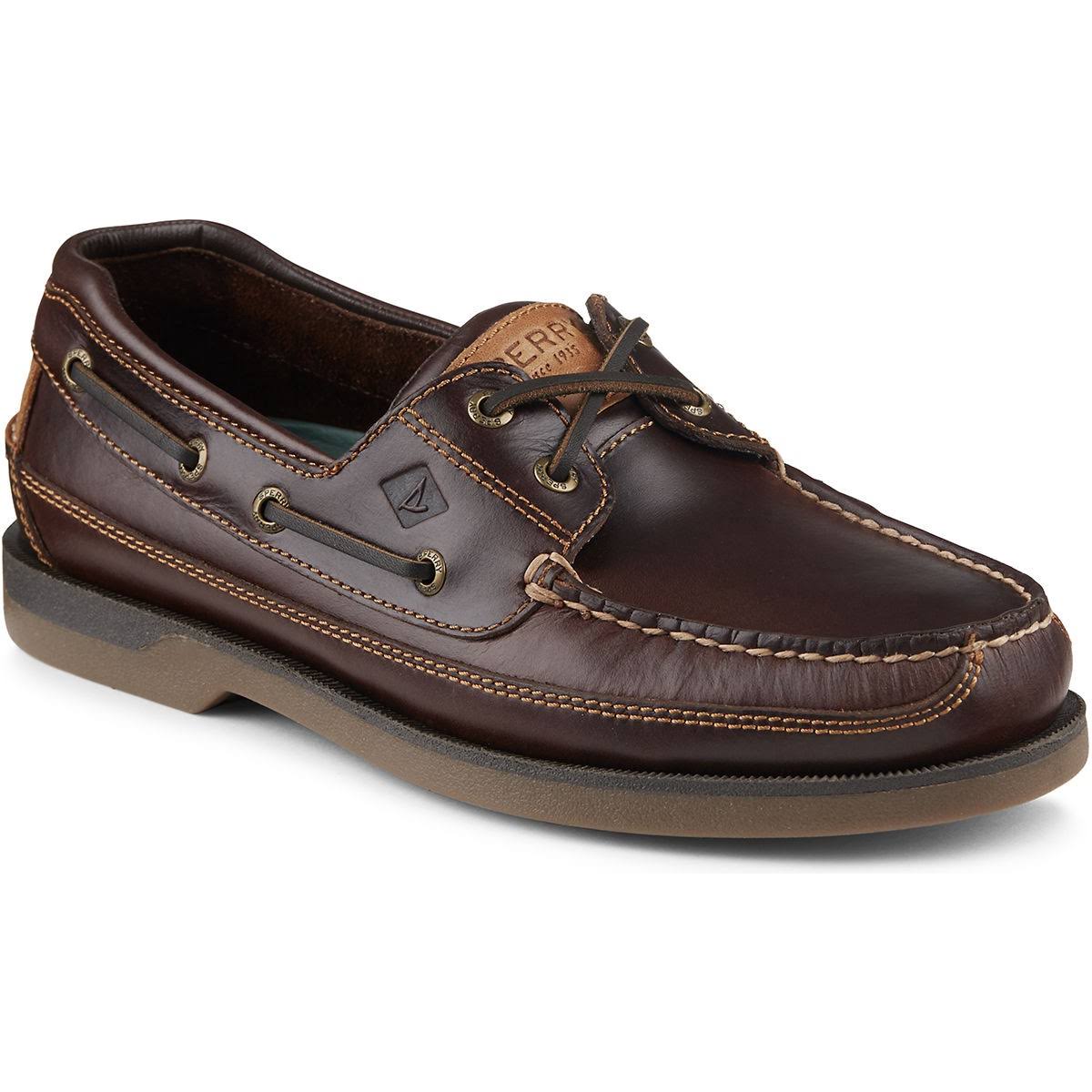 Sperry Top-Sider Mako 2-Eye Canoe Moc 9 Men&s Amaretto
