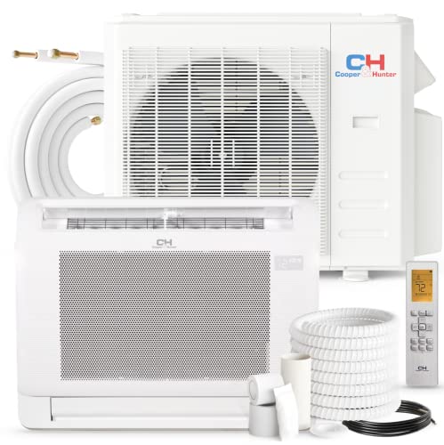 Cooper&Hunter Floor Console Ductless Mini Split Air Conditioner 230V Including Installation Kit