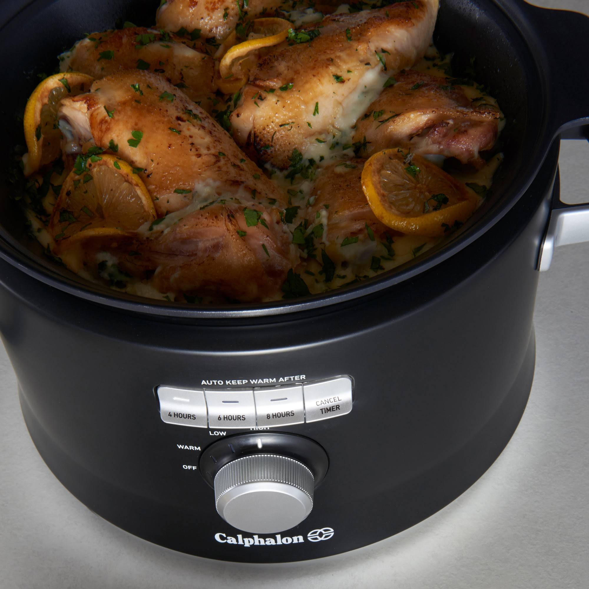 Calphalon Precision Control Slow Cooker - Matte Black