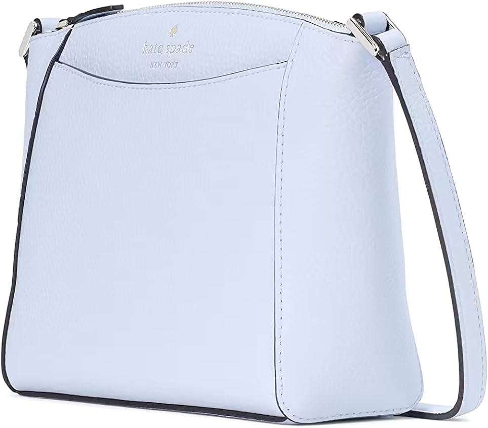 Kate Spade Monica Leather Crossbody Bag Purse Handbag (Taro Milk)
