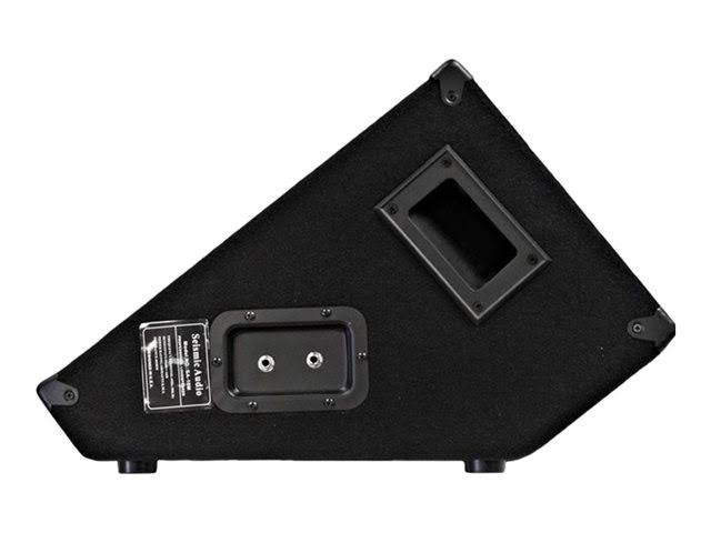 Seismic Audio Two 10x22 Floor Monitors Studio/Stage New Pa/dj Speakers - SA-10M