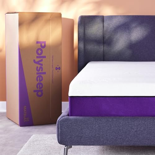 10" Memory Foam Mattress — Breathable Top Layer & Soft Liquid Repellent Cover, Premium Hybrid Bed in a Box, Made in North America — Queen Size