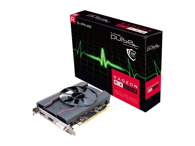 Sapphire Radeon RX 550 DirectX 12 100414P2GL 2GB 128-bit GDDR5 Video Card