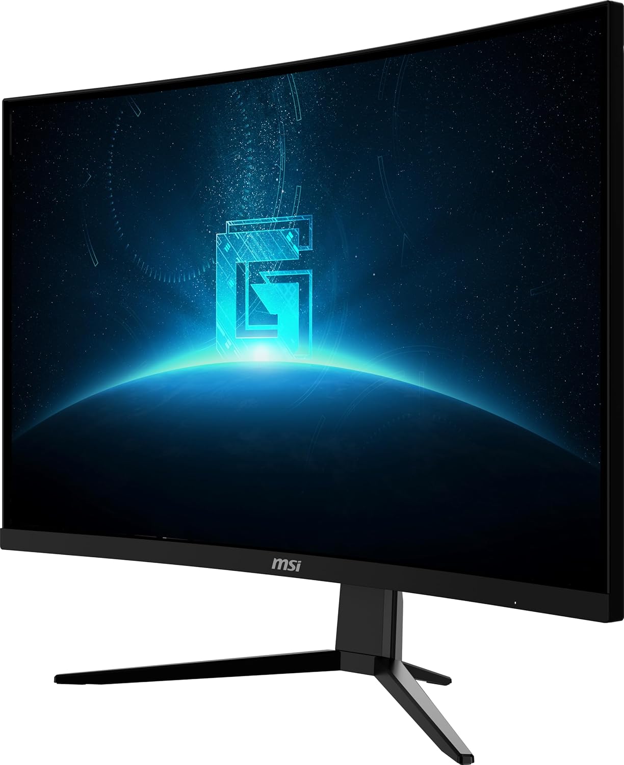 MSI Full HD Non-Glare 1ms 1920 x 1080 180Hz Refresh Rate Resolution Free Sync 27" Curved Gaming Monitor (G27C3F) - Black