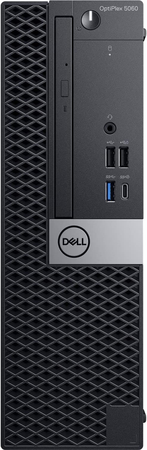 Dell Optiplex 5060 Desktop Computer | Hexa Core Intel i7 (3.4) | 32GB DDR4 RAM | 250GB SSD Solid State | Windows 11 Professional | Home or Office PC, Black (Renewed)