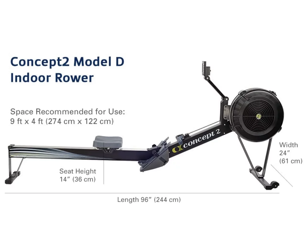 Concept2 Model D Indoor Rowing Machine with PM5 Performance Monitor