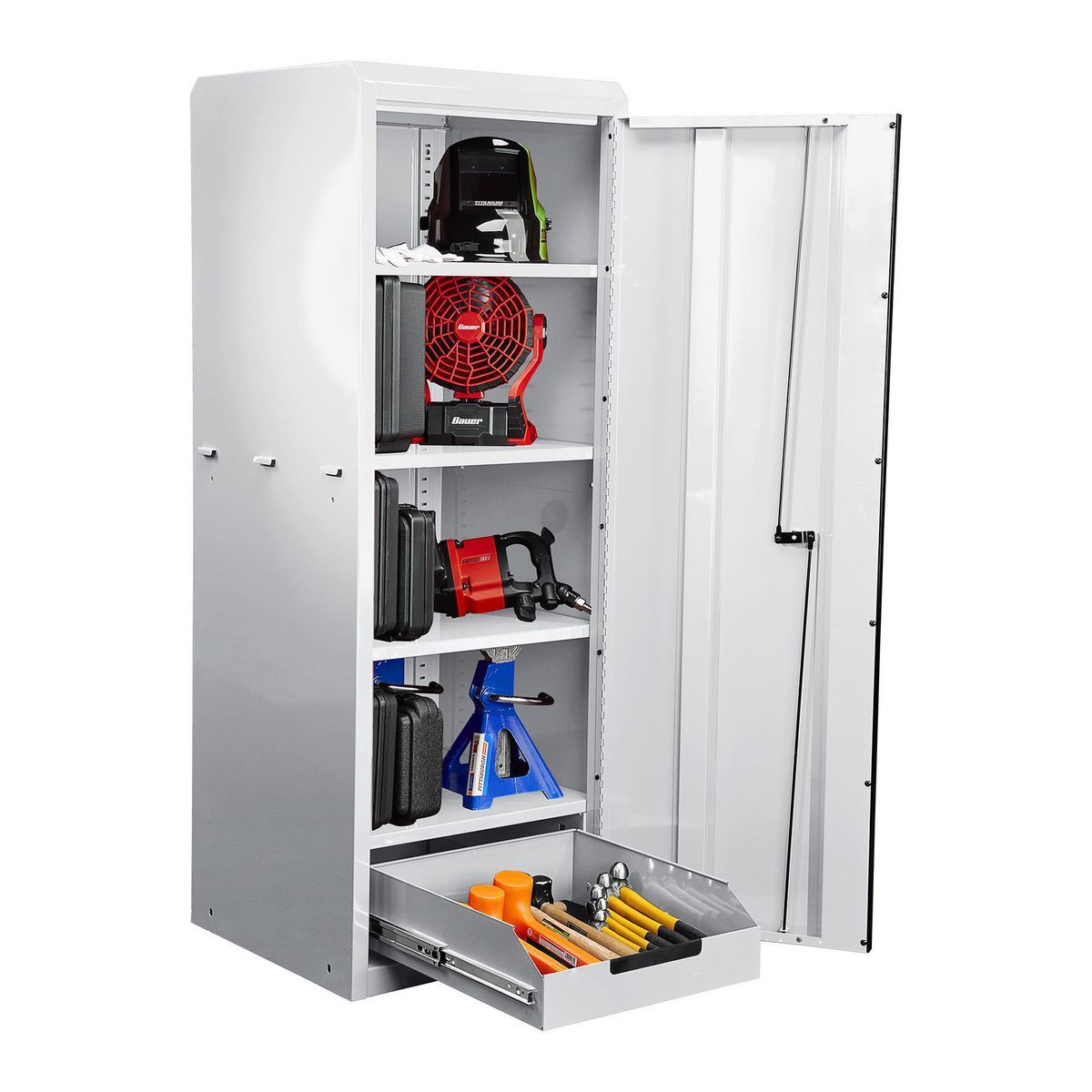 U.S. GENERAL 22 in. End Locker, Series 3, Blue