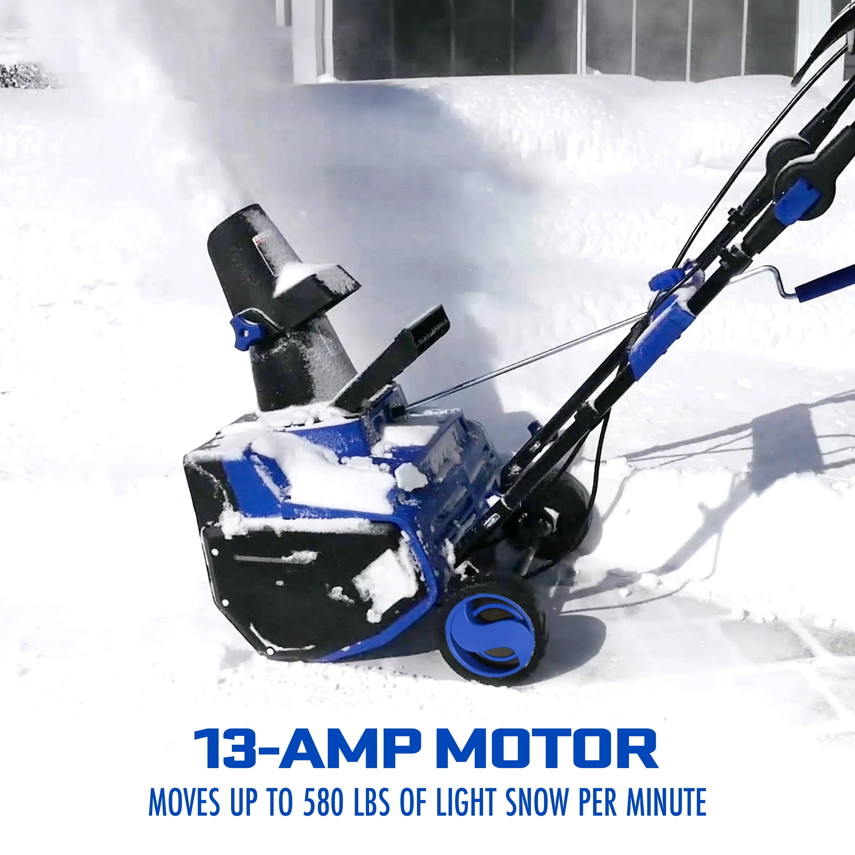 Snow Joe 18-inch Electric Single-Stage Snow Blower, 13-Amp