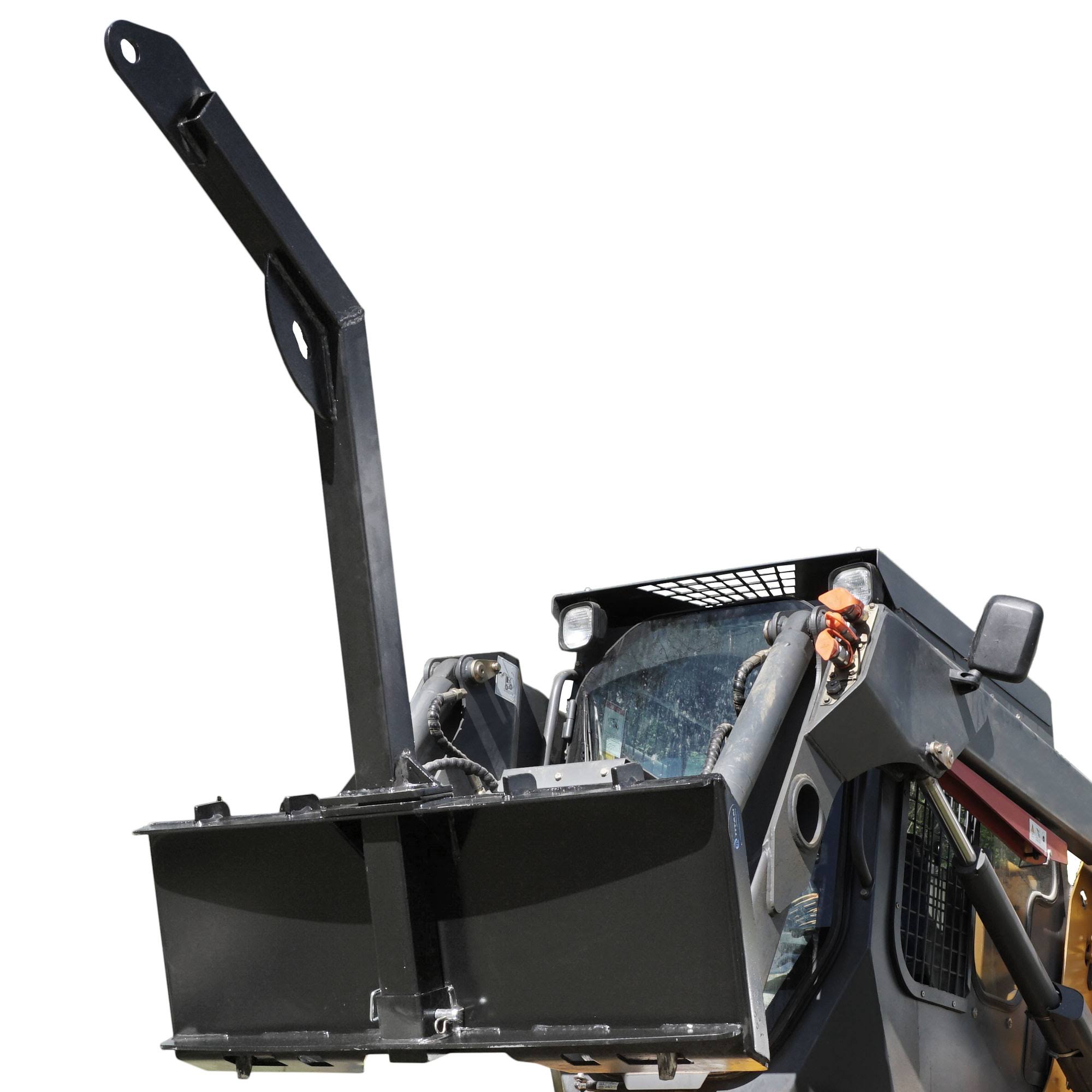 Titan Attachments Tree Boom Attachment 60x22 Bobcat Skid Steer Lift Pole Jib Hoist Crane 3500 lbs CA