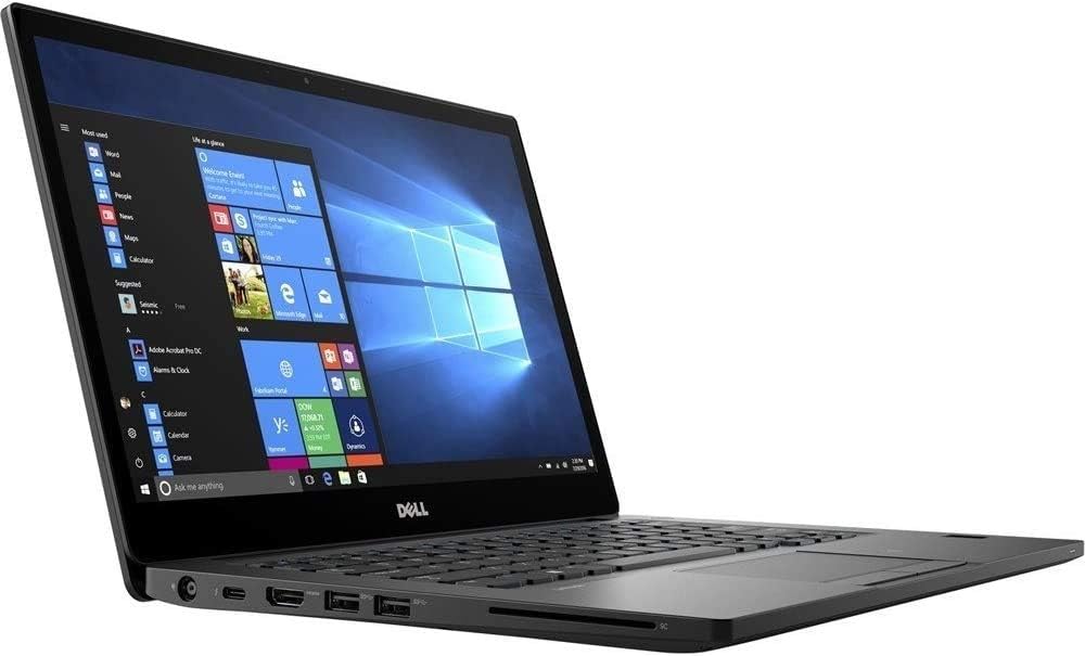 Dell Latitude 7480 Intel Core i5-6300U X2 2.4GHz 16GB 128GB SSD 14", Black (Renewed)