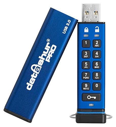 iStorage datAshur PRO - USB flash drive - encrypted - 4 GB - USB 3.0