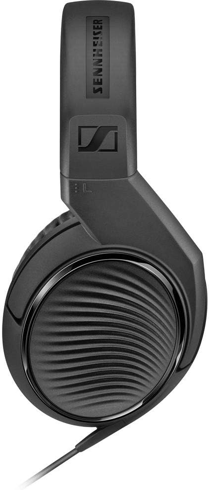 Sennheiser HD 200 Pro Monitoring Headphones with Headphone Holder & Stereo 1/4 Male Headphone Extension Cable 10' Bundle