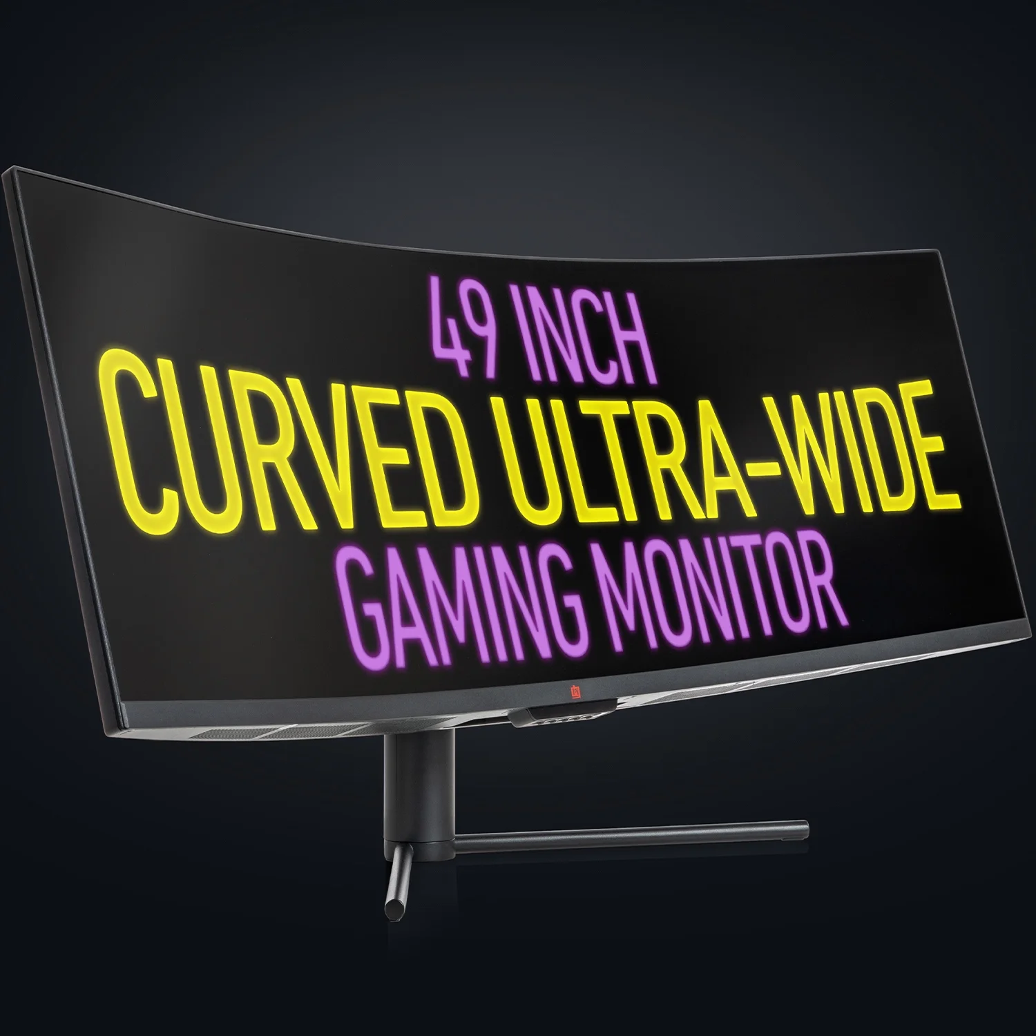 Deco Gear 49" Curved Ultrawide 5K Gaming Monitor, 32:9, 120 Hz, 101% NTSC 100% sRGB, Adjustable, Home Office and Entertainment Workstation