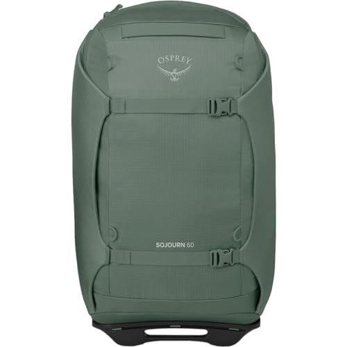 Osprey Sojourn 22"/45L Wheeled Travel Backpack with Harness, Koseret Green