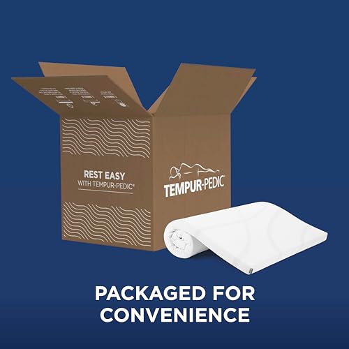 Tempur-Pedic TEMPUR-Adapt + Cooling 3-Inch King Mattress Topper Medium Luxury Premium Foam, Washable Cover, Medium Cooling Topper,white