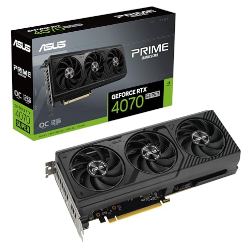 ASUS The SFF-Ready Prime GeForce RTX™ 5070 12GB GDDR7 Graphics Card (PCIe® 5.0, 12GB GDDR7, HDMI®/DP 2.1, 2.5-Slot, Axial-tech Fans, Dual BIOS)