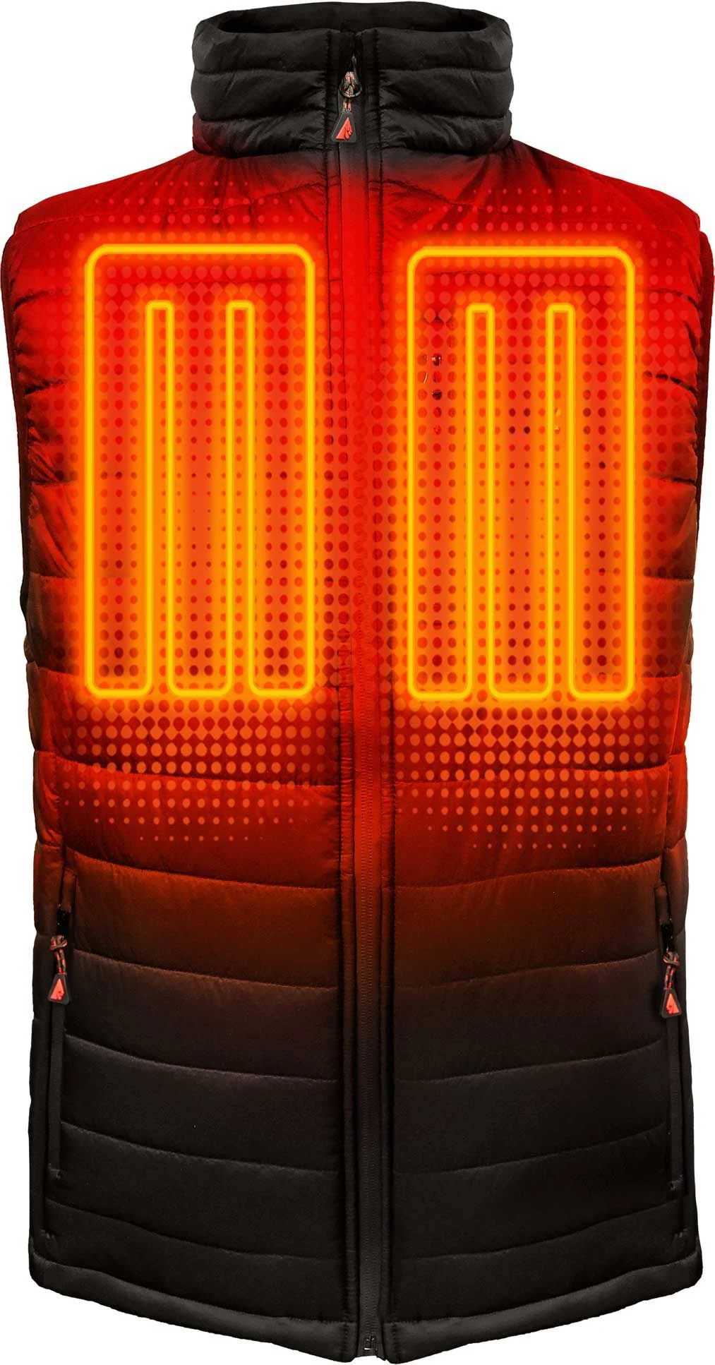 ActionHeat 5V Battery Heated Insulated Puffer Vest - Men&s, Black