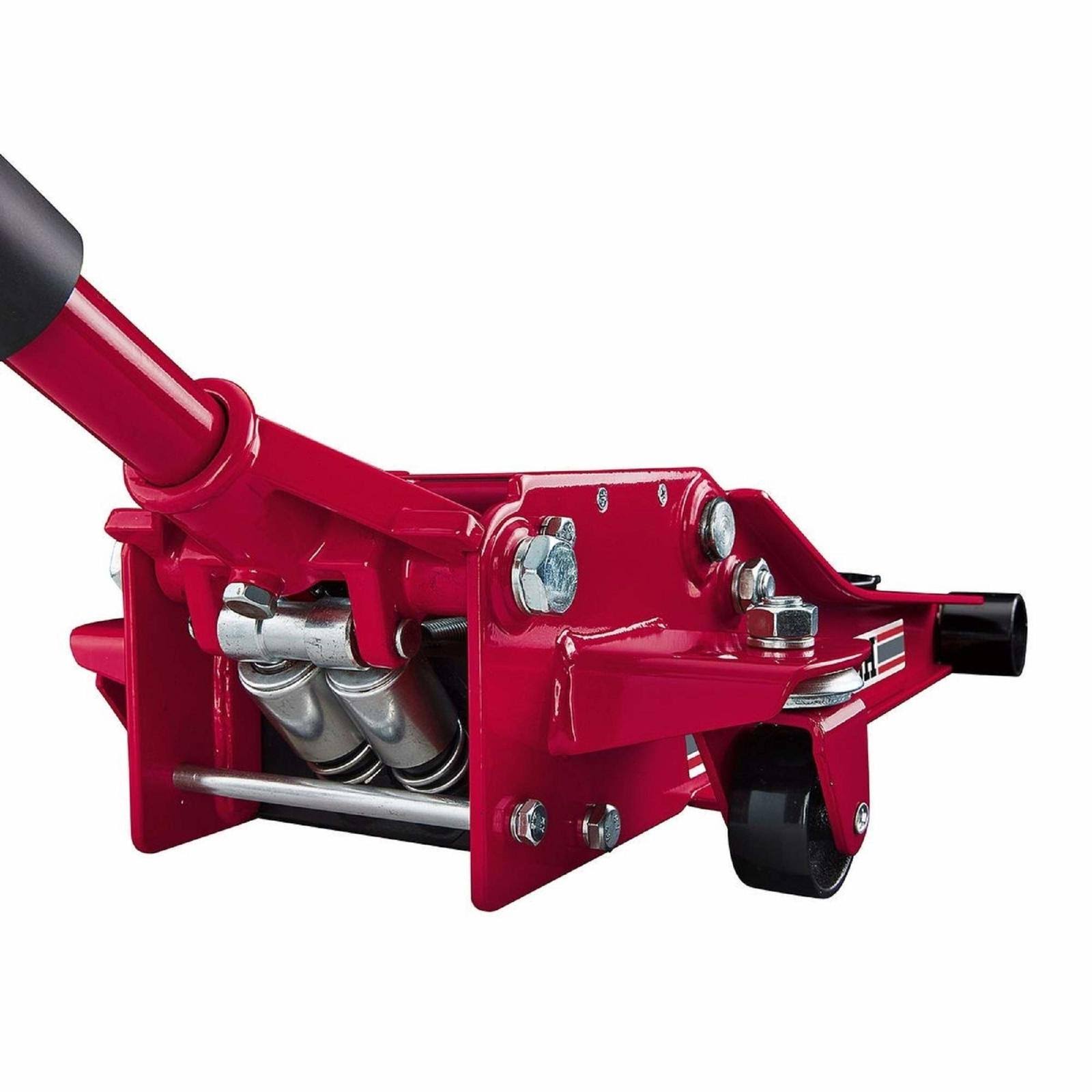 Pittsburgh Automotive 3 Ton Heavy Duty Ultra Low Profile Steel Floor Jack with Rapid Pump Quick Lift