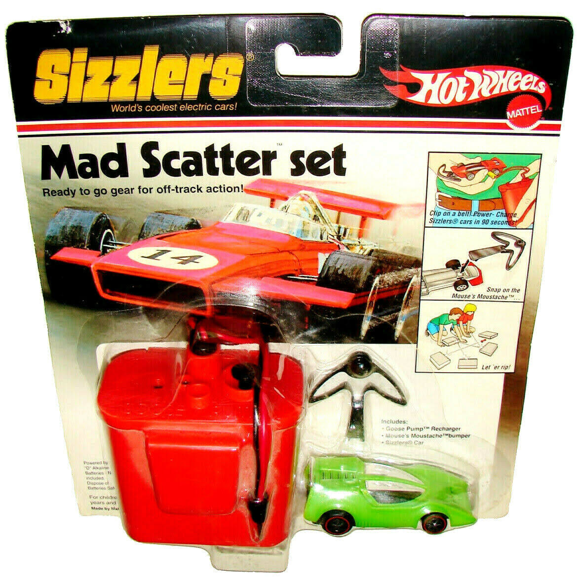 Sizzlers Hot Wheels Mad Scatter Set