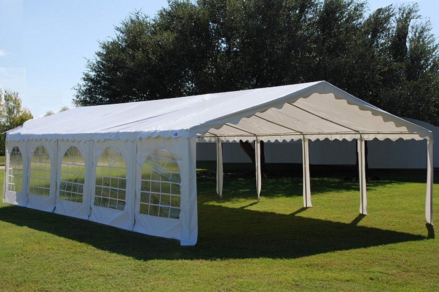 DELTA 40'x20' Budget PE Party Tent, Tents for Parties, Carpas para Fiestas,Heavy Duty Outdoor Event Canopy,Wedding Tent,with Waterproof Top