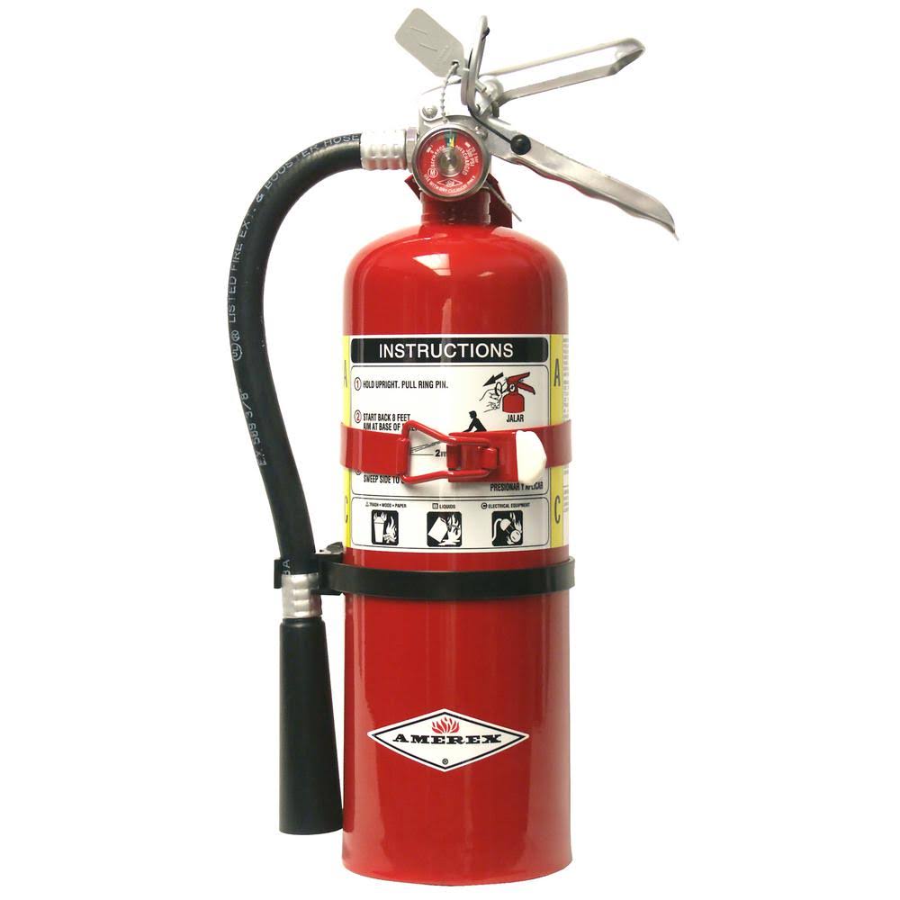 Amerex 2-A:10-B:C 5 lbs. ABC Dry Chemical Fire Extinguisher 15310