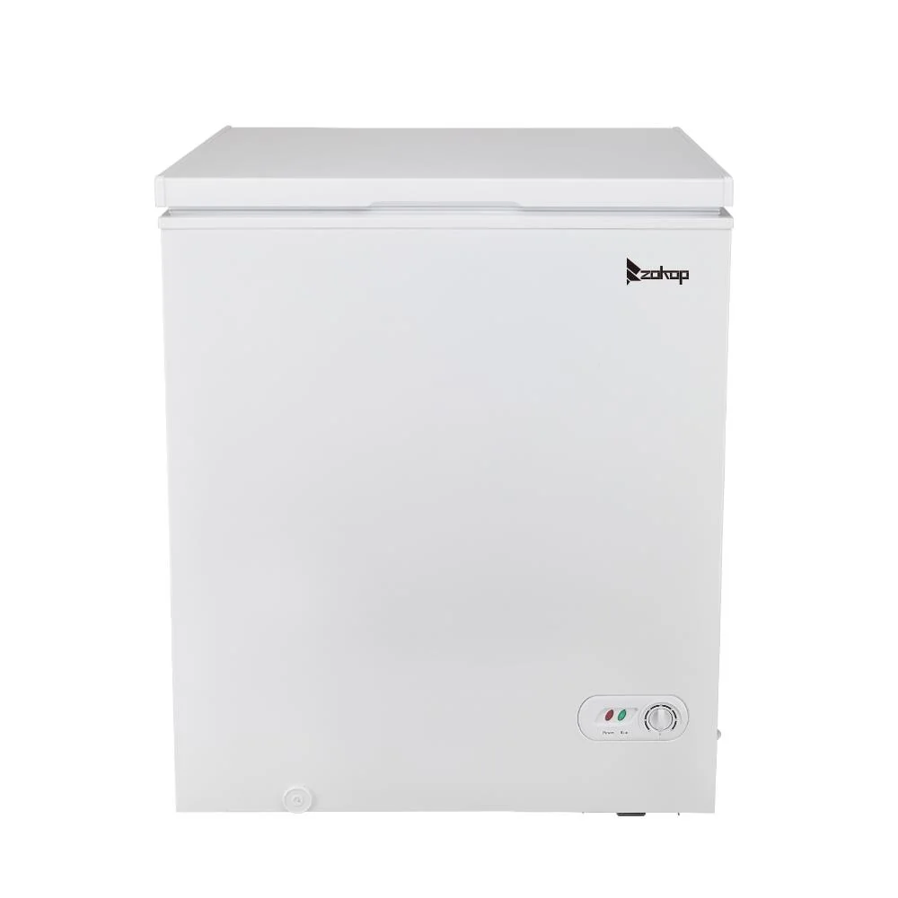 SamyoHome 5.0 Cu.ft Single Door Chest Freezer, White