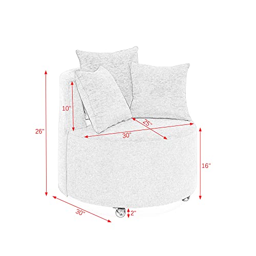 Quarte Lazy Sofa, Adjustable Foldable Leisure Sofa Bed, Futon Couch Floor Sofa with Two Pillows for Sitting & Lounging, Watching TV, Gaming (Blue)