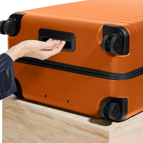 Away Large Checked Luggage, 29 Inch Hardside Suitcase with Spinner Wheels, Lightweight & Durable, TSA Lock, Clay Pink