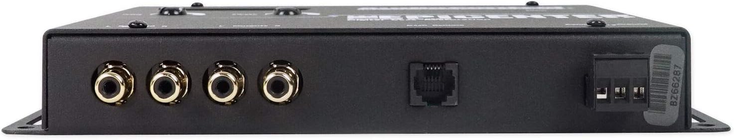 AudioControl The Epicenter Bass Booster Expander & Bass Restoration Processor with Remote with Single 10" 1,200 Watt Peak Power Loaded Subwoofer Enclosure