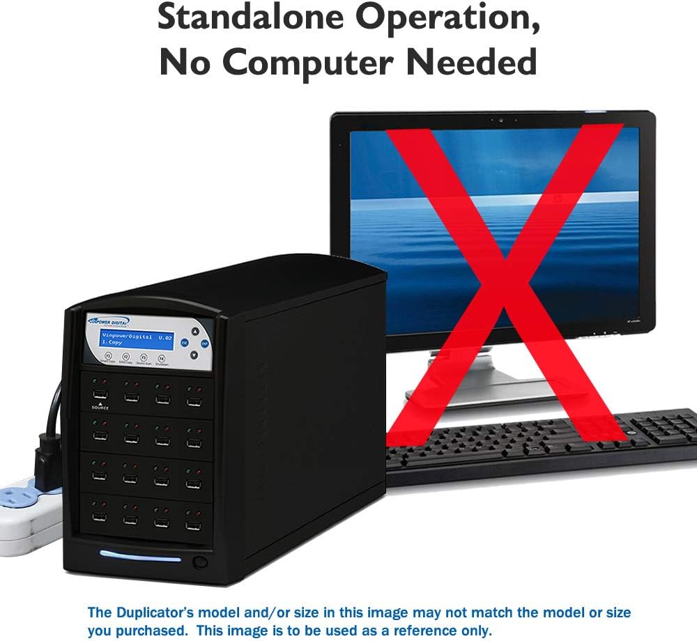 Vinpower Digital USBShark Standalone USB Flash Drive Duplicator - 7 Targets (High Speed)