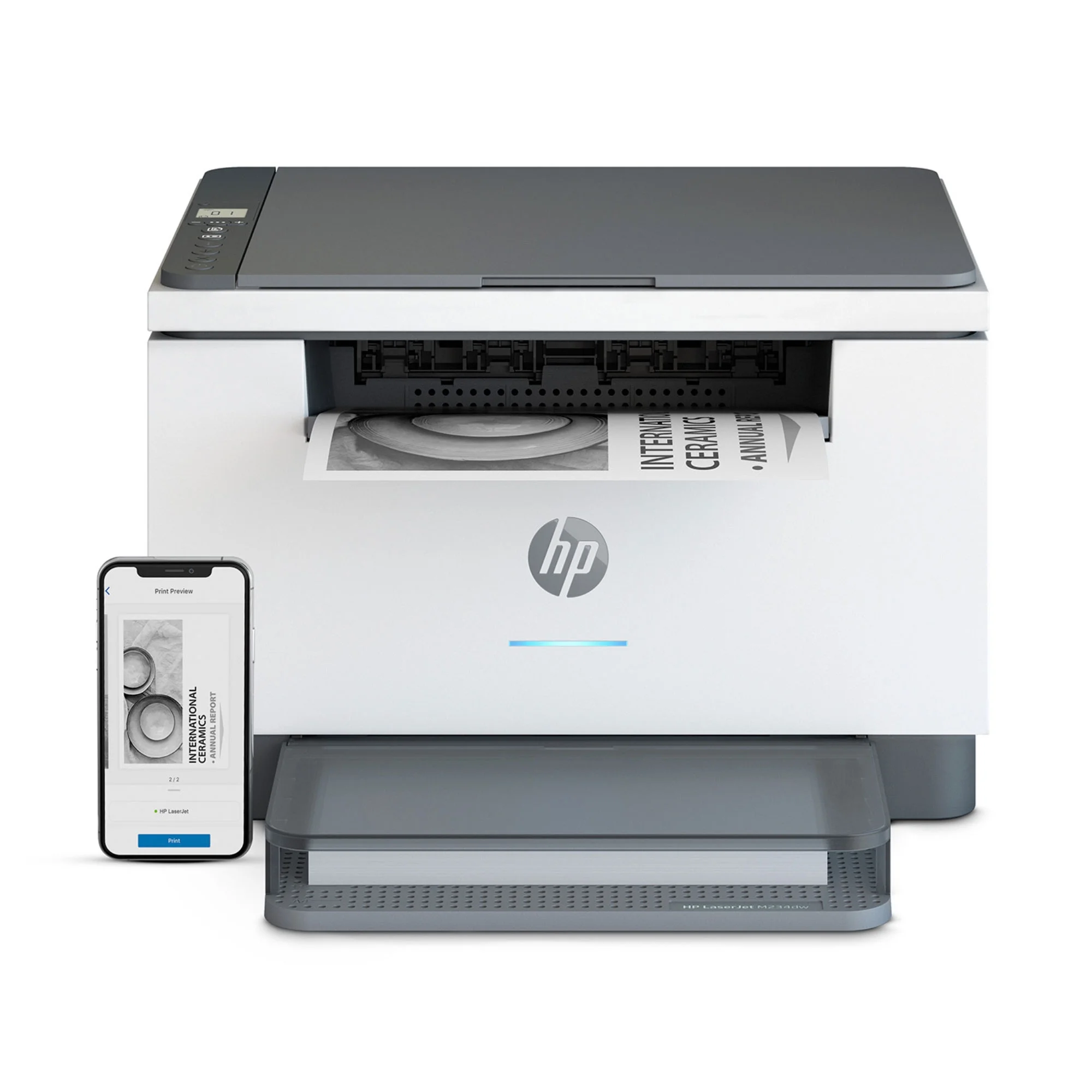 HP LaserJet MFP M234dw Laser Printer, Black And White Mobile Print, Copy, Scan