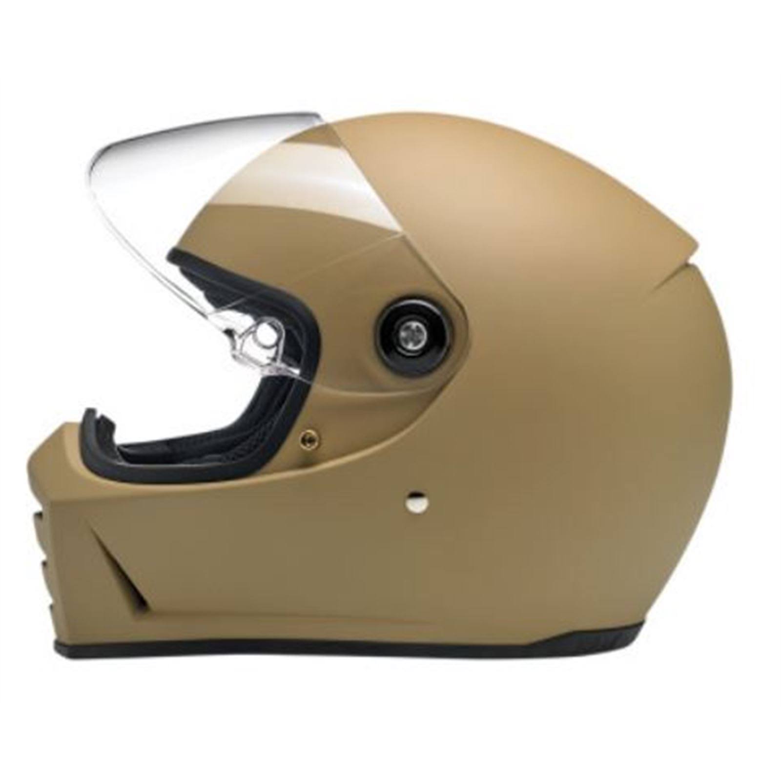 Biltwell Lane Splitter Helmet - Flat Coyote Tan Small