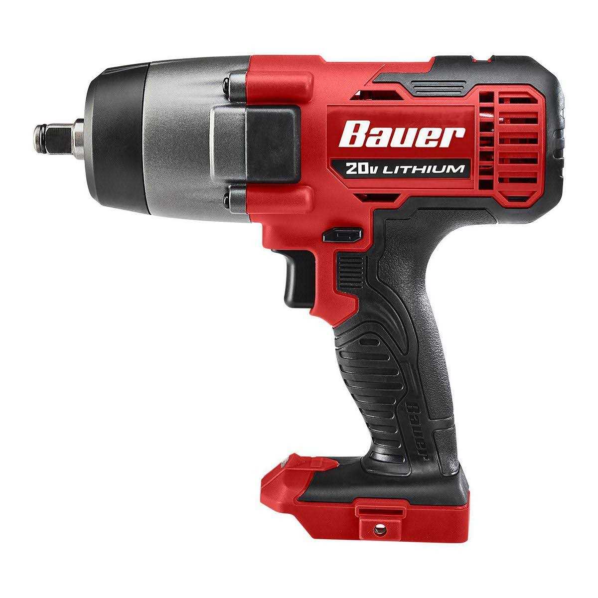 Bauer 20V Cordless 1/2 in. Impact Wrench - Shop Hardware Tools Online Store